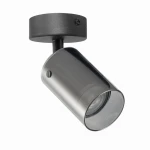 SMOKY czarna 1xGU10 Lampa ścienno-sufitowa 