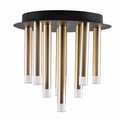 Lampa sufitowa GLAM złoto-czarny Ø 30 9xG9