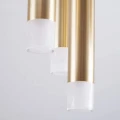 Lampa sufitowa GLAM złoto-czarny Ø 30 9xG9