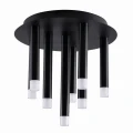 Lampa sufitowa GLAM czarny Ø 30 9xG9