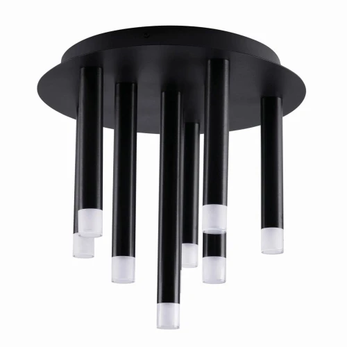 Lampa sufitowa GLAM czarny Ø 30 9xG9
