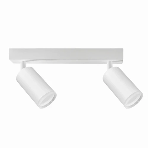 Lampa ścienno-sufitowa ruchoma LONDON 2xGU10 biała