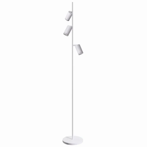 Lampa podłogowa PARIS 3xGU10 biała