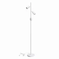 Lampa podłogowa PARIS 3xGU10 biała