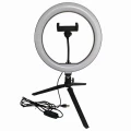 Lampa pierścieniowa SELFIE LED 26cm niska USB 10W 2700~4000~6500K