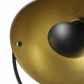 Lampa podłogowa MATYLDA czarno-złota 1xE27