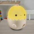 Lampka dekoracyjna BABY DINO LED Różowa RGB akumulator + przewód USB-C