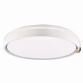 Plafon z pilotem IR ARLETTA 40 biały | szary LED Ø38 48W 3000-6000K IP44