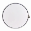 Plafon z pilotem IR ARLETTA 40 biały | szary LED Ø38 48W 3000-6000K IP44