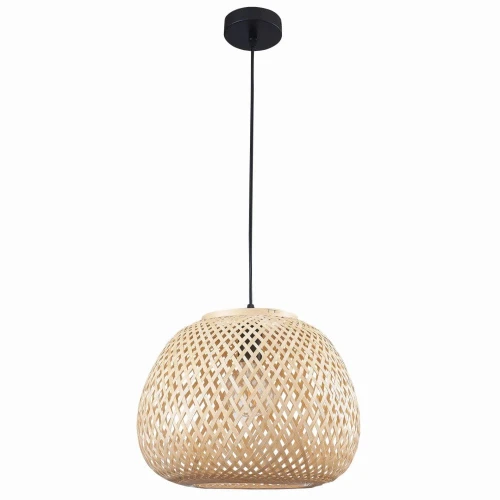 Lampa wisząca ZANZIBAR beżowa Ø38 1xE27