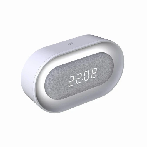 Lampka nocna KAJA LED z budzikiem