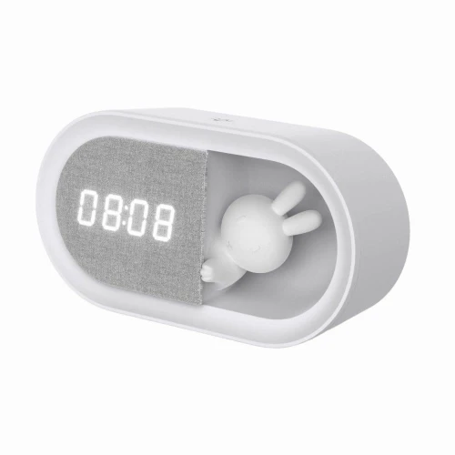 Lampka nocna BUNNY LED 3 z budzikiem