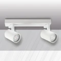 Lampa ścienno-sufitowa LYNX 2xGU10 biała ruchoma