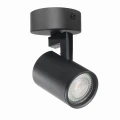 Lampa ścienno-sufitowa LYNX 1xGU10 czarna ruchoma
