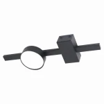 JOY czarna 1xGX53 żarówka w zestawie Lampa ścienno-sufitowa