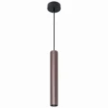 Lampa wisząca tuba LUNGOMARE szaro-czarna 1xGU10