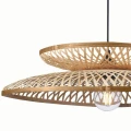 Lampa wisząca BALI beżowa Ø60 1xE27