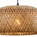 Lampa wisząca KORFU beżowa Ø38 1xE27