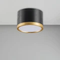 Downlight, Tuba MIRELLA czarny-złoty Ø8,3cm