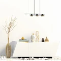 Lampa wisząca MIRELLA czarny-złoty