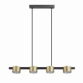 Lampa wisząca MIRELLA złoty-czarny