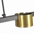 Lampa wisząca MIRELLA złoty-czarny