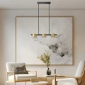 Lampa wisząca MIRELLA złoty-czarny