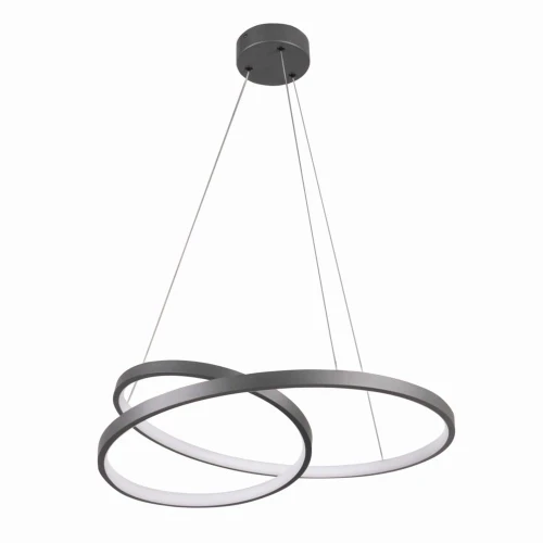 Lampa wisząca ZEFIRA LED Ø50cm antracyt 40W 4000K