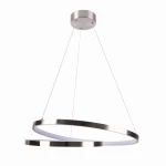 ZEFIRA LED Ø50cm nikiel 40W 4000K Lampa wisząca