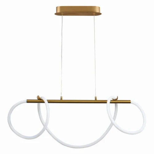 Lampa wisząca LED EMMA złota 4000K 38w 4450lm