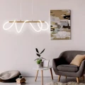 Lampa wisząca LED EMMA złota 4000K 38w 4450lm