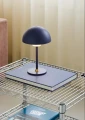 Lampka stołowa z akumulatorem Moon Light ciemny niebieski Ø16 3-step dim 2,7W 3000K