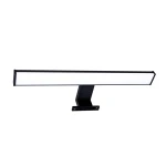 ELBA 40 czarny LED 8W 4000K IP44 szer. 40cm. Kinkiet łazienkowy nad lustro