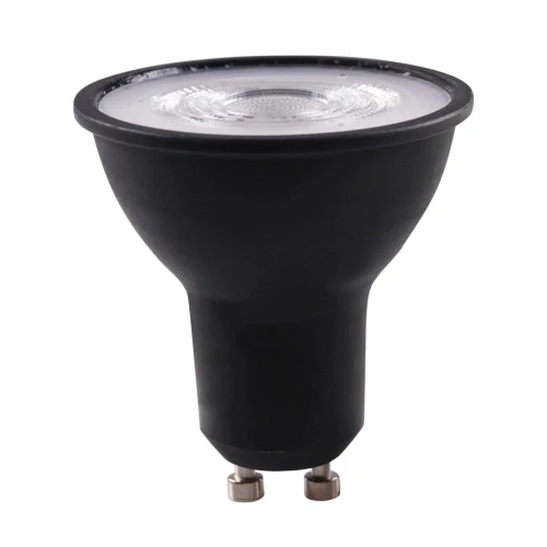 Żarówka LED GU10 czarna 4,5W 36° NEUTRALNA 4000K goldlux 328281 | 5901508328281
