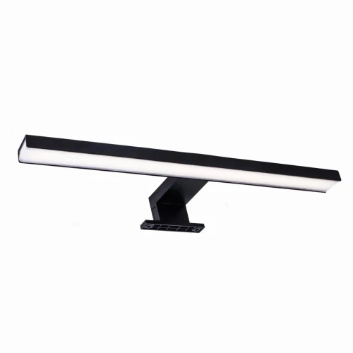 Kinkiet łazienkowy nad lustro SAMOS 40 czarny LED 8W 4000K IP44 szer. 40cm. goldlux 328588 | 5901508328588