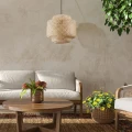 Lampa wisząca BERTA XL naturalny - jasny brąz Ø50cm. 1xE27 goldlux 330635 | 5901508330635