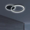 Lampa sufitowa ROMAN 2 czarna LED 33W 4000K goldlux