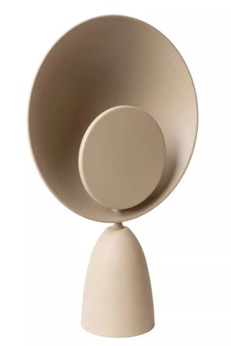 Lampka stołowa CASTAMAR szary Ø 25,5 cm LED 3W 3000K lucide