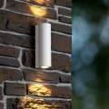 Kinkiet zewnętrzny AKRA biały LED 2x6W 3000K IP54 lucide