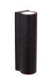 Kinkiet zewnętrzny AKRA czarny LED 2x6W 3000K IP54 lucide