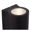 Kinkiet zewnętrzny AKRA czarny LED 2x6W 3000K IP54 lucide
