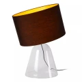 Lampa stołowa uchylna CAMPANA Ø 40cm. czarna E27