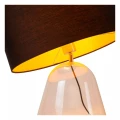 Lampa stołowa uchylna CAMPANA Ø 40cm. czarna E27