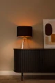 Lampa stołowa uchylna CAMPANA Ø 40cm. czarna E27