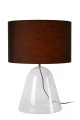 Lampa stołowa uchylna CAMPANA Ø 40cm. czarna E27
