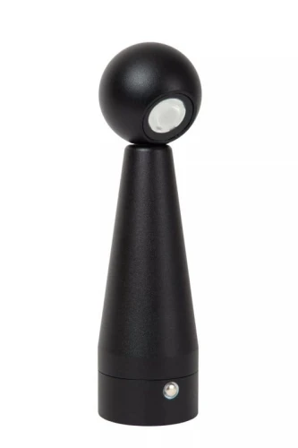 Lampka stołowa IPSOS czarny LED Dim to warm 3W 3000K-3200K akumulator lucide