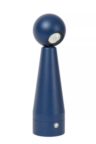 Lampka stołowa IPSOS niebieski LED Dim to warm 3W 3000K-3200K akumulator lucide