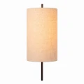 Lampa podłogowa MAGIC czarny | beżowy E27 lucide