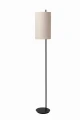 Lampa podłogowa MAGIC czarny | beżowy E27 lucide