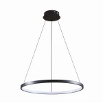 LEA 1 czarna Ø 50cm. LED 20W 4000K Lampa wisząca
